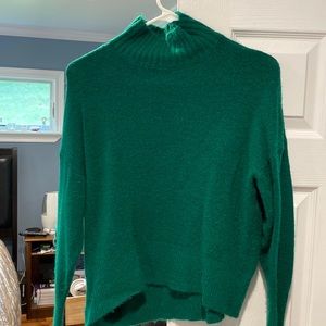 Mock turtleneck sweater